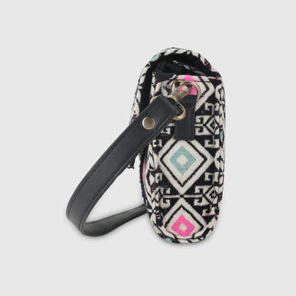 Chloe Embroidered Sling Bag