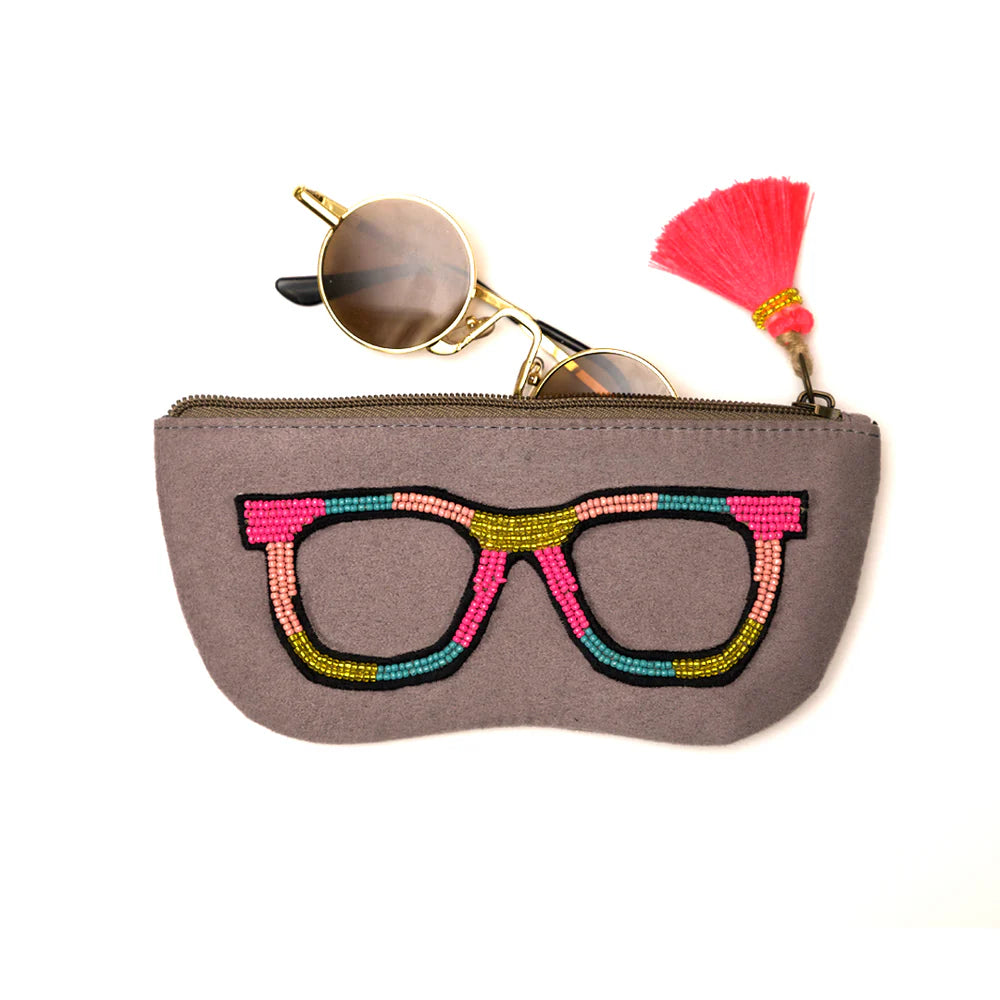 Sunglass Cover- L. Grey Multi