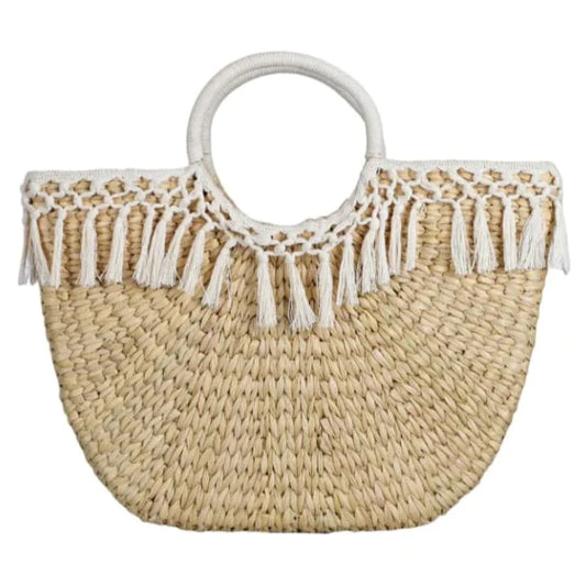 Frilly Boho Beach Bag