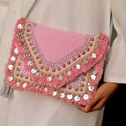 Light pink clutch