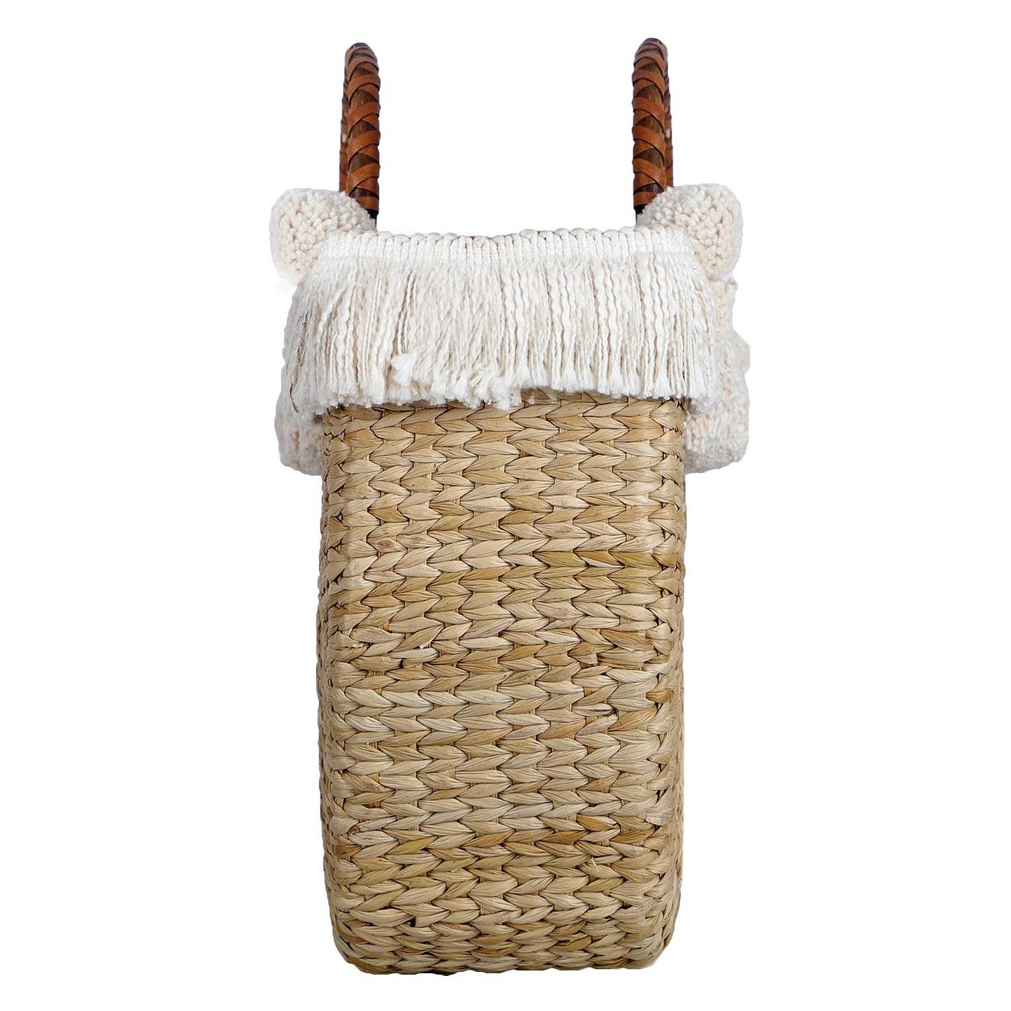 Boho Shopping Bag with Pompom
